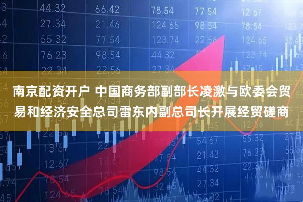 南京配资开户 中国商务部副部长凌激与欧委会贸易和经济安全总司雷东内副总司长开展经贸磋商
